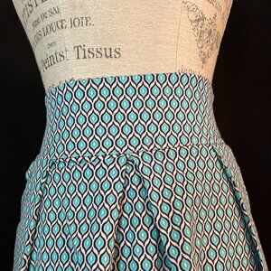 D & P Italy plaid Midi Shirt: Size S/M